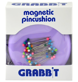 Blue Feather Grabbit Magnetic Pin Cushion Lavender