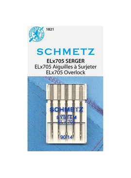 Schmetz Schmetz ELX705 5pk sz14/90 (Bernina L850/L860/L980)