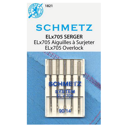 Schmetz Schmetz ELX705 5pk sz14/90 (Bernina L850/L860/L980/b64)