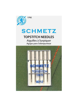 Schmetz Schmetz Topstitch 5pk sz12/80