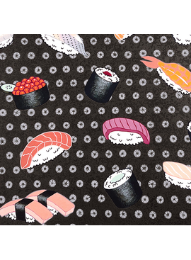 Alexander Henry Shibori Sushi Charcoal