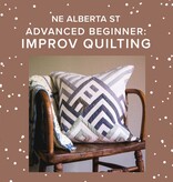 Courtney Zerizef Quilt Lab: Improv Quilting with Squares and HSTs, Saturday & Sunday, June 8th, 9th, & 15th, 2pm-4:30pm