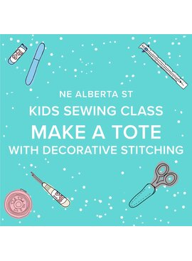Colleen Connolly Kids Sewing Class: Tote Bag