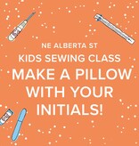 Amy Karol Kids Sewing Class: Pillow with Your Initials