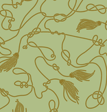 Andover SALE Ciao Bella Knot and Tassel Pistachio