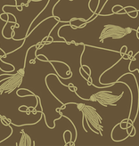 Andover SALE Ciao Bella Knot and Tassel Coffee
