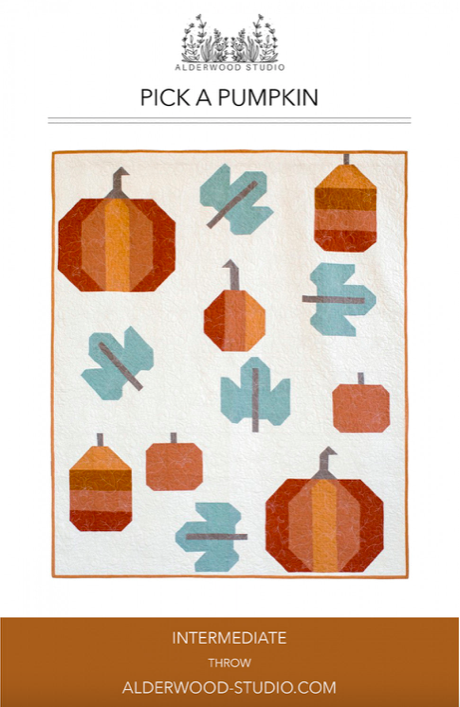 Alderwood Studios SALE Alderwood Studios Pick A Pumpkin Quilt Pattern
