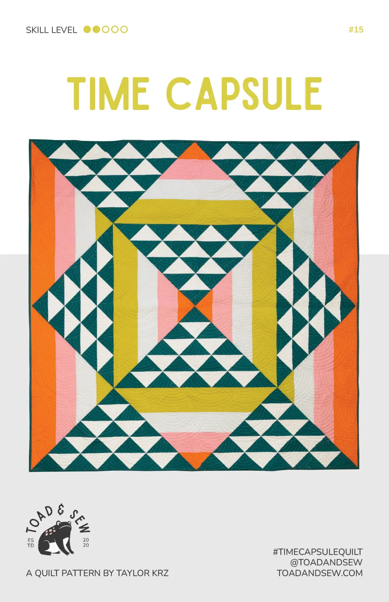 Toad And Sew Toad And Sew Time Capsule Quilt Pattern