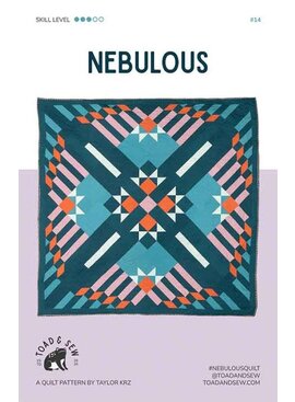 Toad And Sew Toad And Sew Nebulous Quilt Pattern