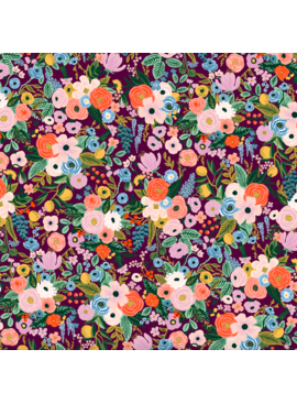 Cotton + Steel Garden Party by Rifle Paper Co. Petite Burgundy
