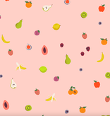 Cotton + Steel Orchard by Rifle Paper Co. Fruit Orchard Blush