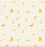 Cotton + Steel Orchard by Rifle Paper Co. Bananas Cream Metallic