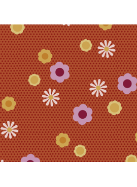 Andover Birdie Pin Dot Posy Tiger