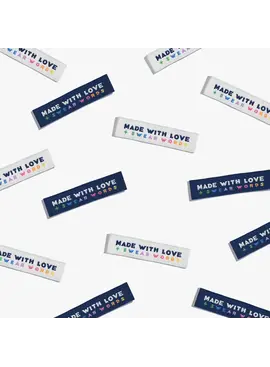 Kylie and the Machine Kylie and the Machine Labels Sewing Tags “Made with Love + Swear Words”