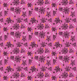 Cotton + Steel SALE Cotton + Steel By The Glow Of The Moon Tangled Web Fuchsia