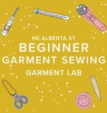 Colleen Connolly CLASS FULL! Garment Lab: Beginner Garment Sewing, Tuesdays, September 10th, 17th & 24th, 6pm-9pm