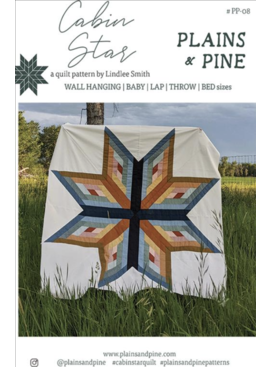 Plains and Pine Plains and Pine Cabin Star Quilt Pattern