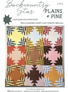 Plains and Pine Plains and Pine Backcountry Star Quilt Pattern