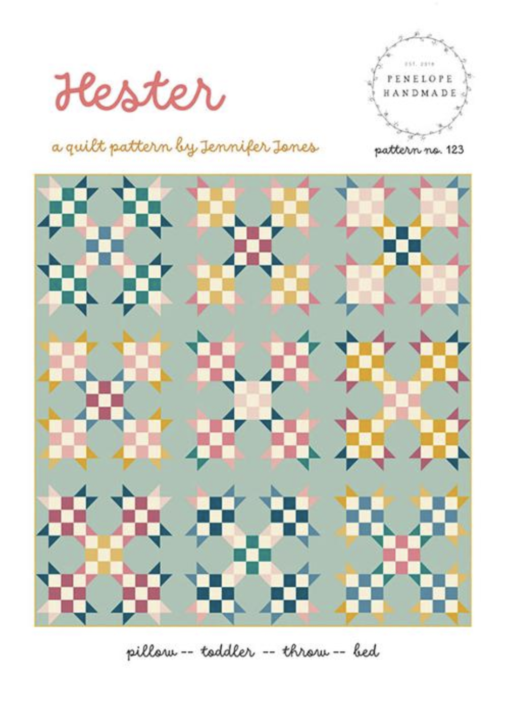 Penelope Handmade Penelope Handmade Hester Quilt Pattern