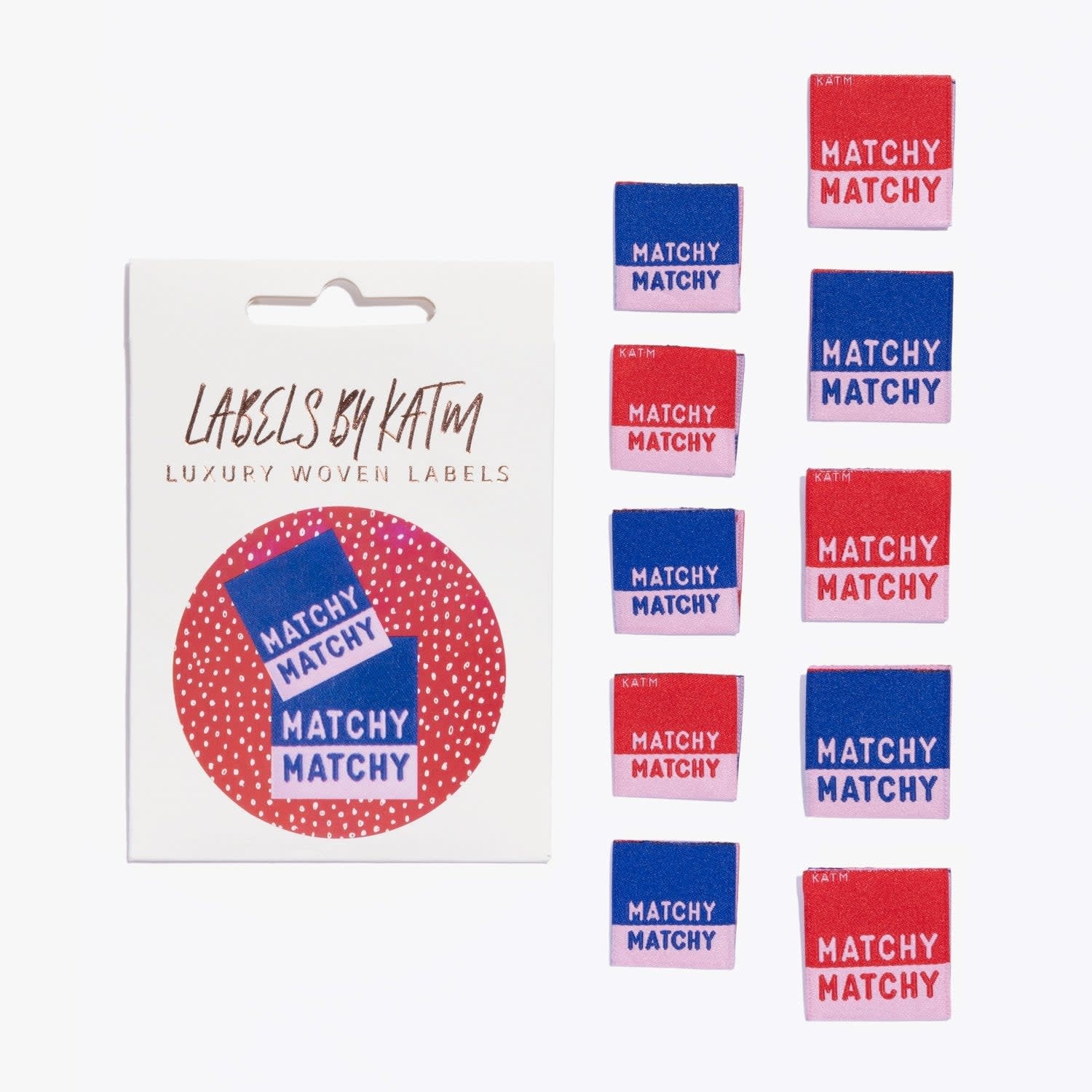 Kylie and the Machine SALE Kylie and the Machine Labels Sewing Tags “Matchy Matchy”