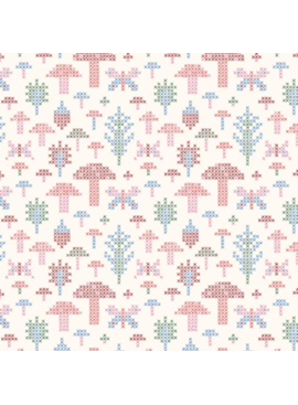 Cloud 9 Fabrics SALE Autumn Walk Forest Autumn Cross Stitch