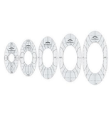 Amanda Murphy Good Measure Amanda Murphy Every Oval Quliting Ruler Set 5pc