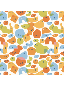 Art Gallery Shape Shuffle Snug Flannel