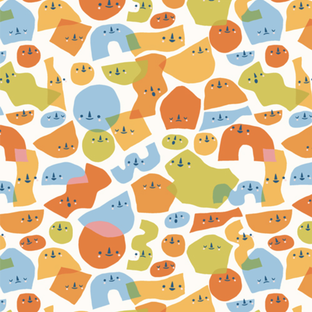 Art Gallery Shape Shuffle Snug Flannel