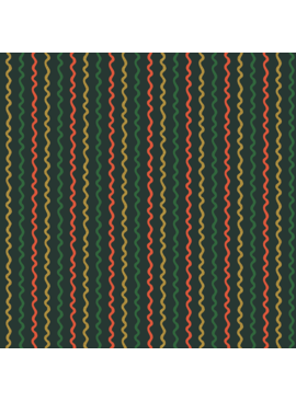 Rifle Paper Co SALE Rifle Paper Co. Basics Ribbon Stripe Evergreen Metallic