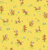 Riley Blake 100 Aker Woods Tigger Bounce Yellow
