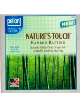 Pellon Pellon Nature’s Touch 50% Bamboo / 50% Cotton Batting Full 81" x 96" LOCAL PICKUP ONLY