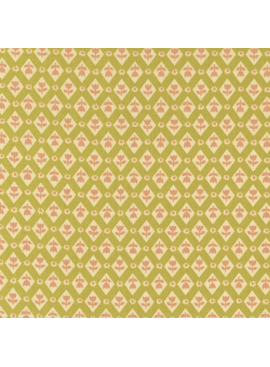 Ruby Star Society Favorite Flowers Lattice Pistachio