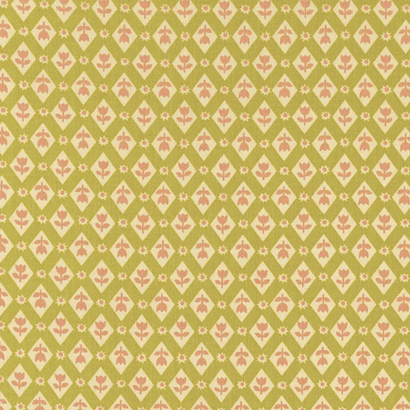 Ruby Star Society Favorite Flowers Lattice Pistachio