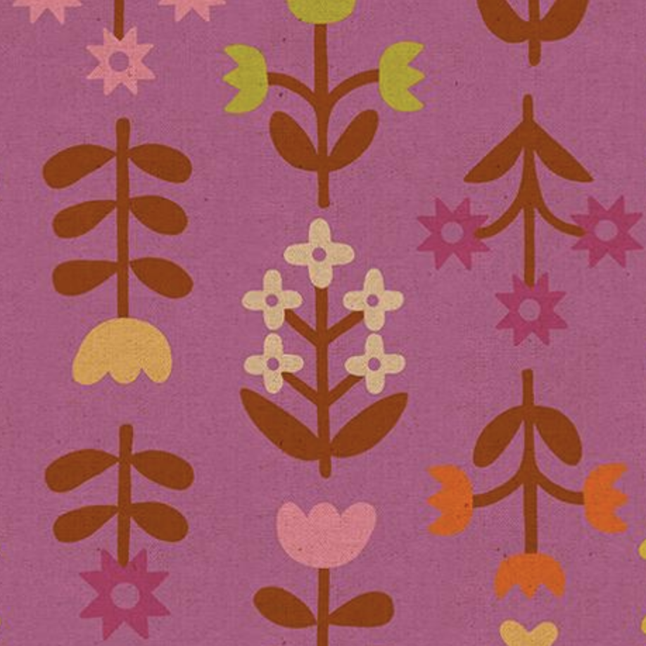 Ruby Star Society Favorite Flowers Meadow Canvas Wildflo