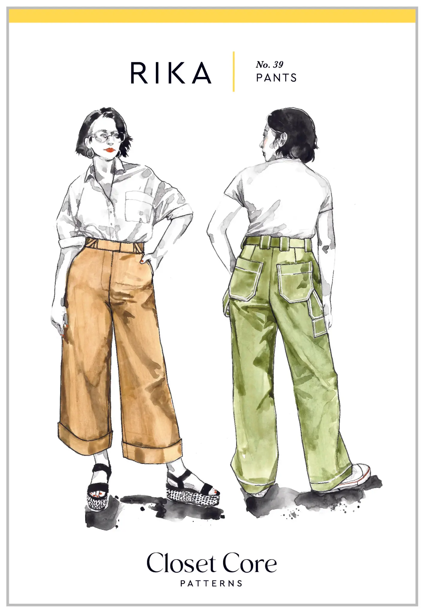 Closet Core Patterns Closet Core Patterns Rika Pants