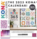Robert Kaufman SALE Kona Cotton Calendar 2025