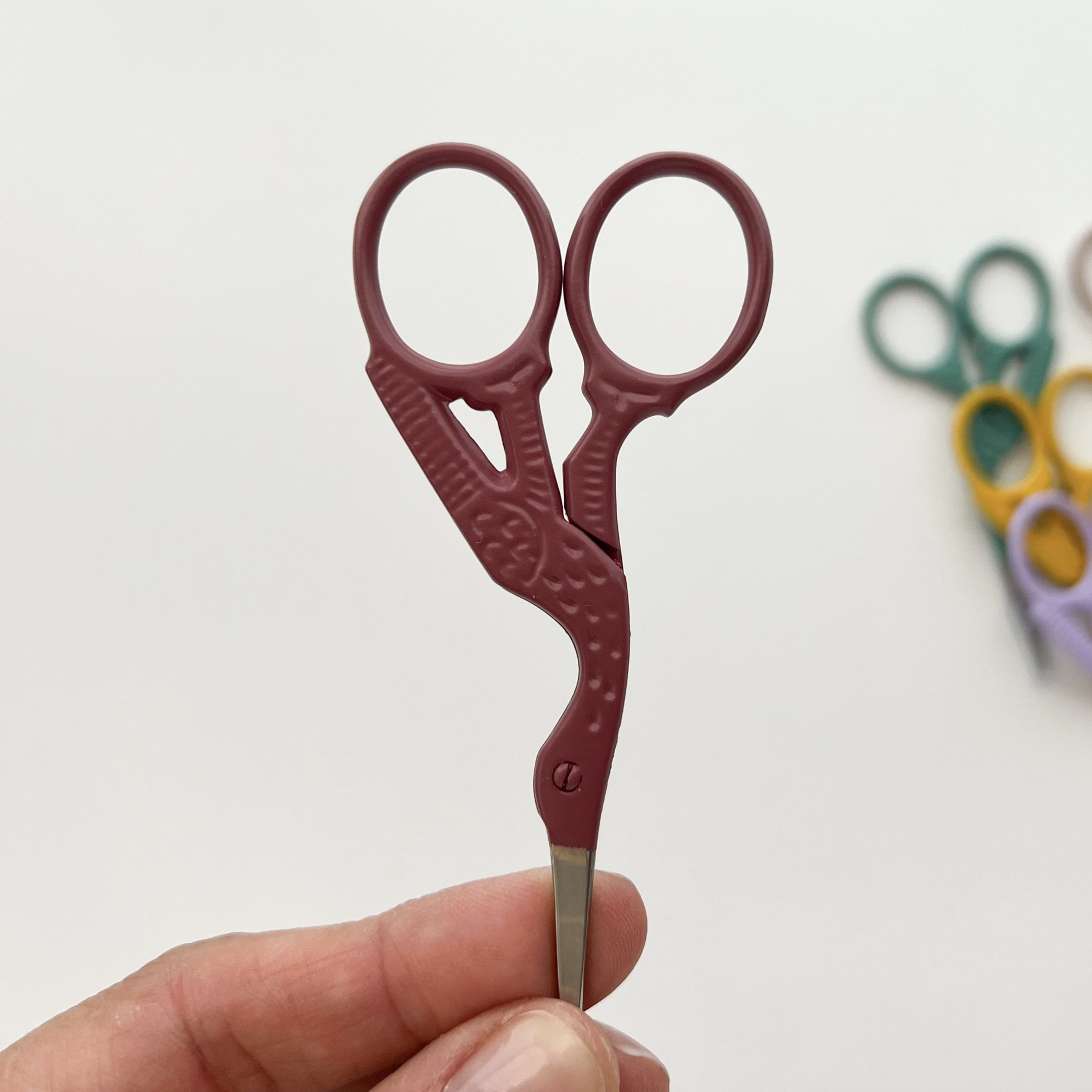 Matryoshka Doll Shop Stork Scissors