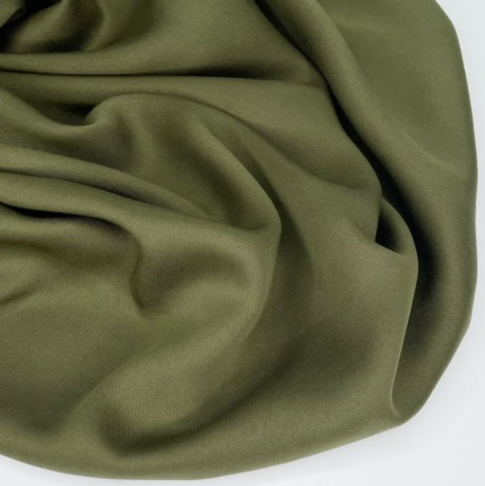 Lyocell Twill - Moss Lyocell Twill - Moss