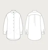 The Assembly Line Patterns SALE The Assembly Line Patterns - Oversized Shirt