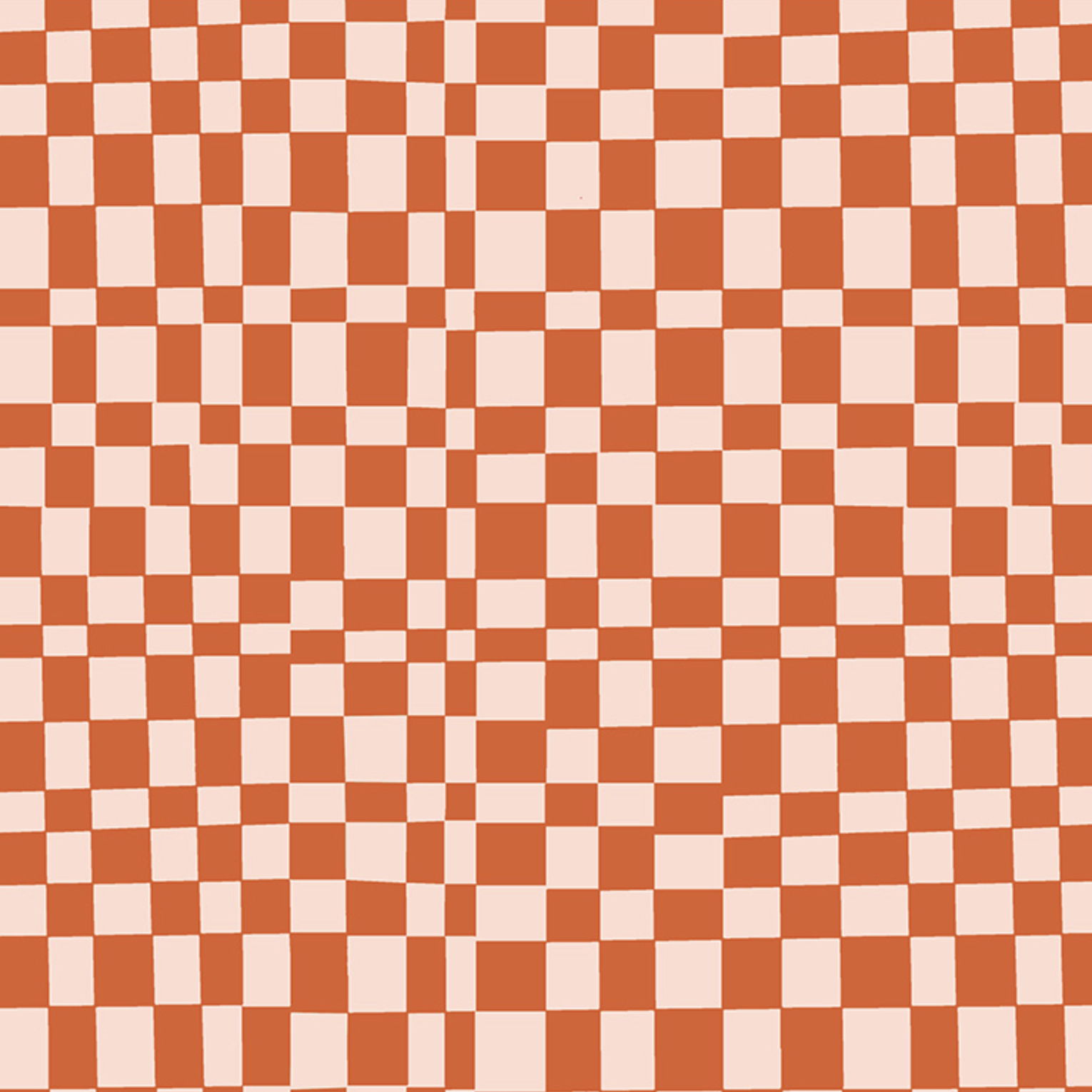 Windham Fabrics Kaleidoscope Checker Mandarin Blush