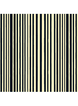 Windham Fabrics Kaleidoscope Mini Stripe Ink Vanilla Custard
