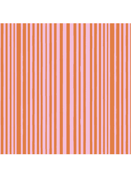 Windham Fabrics Kaleidoscope Mini Stripe Posy Pumpkin
