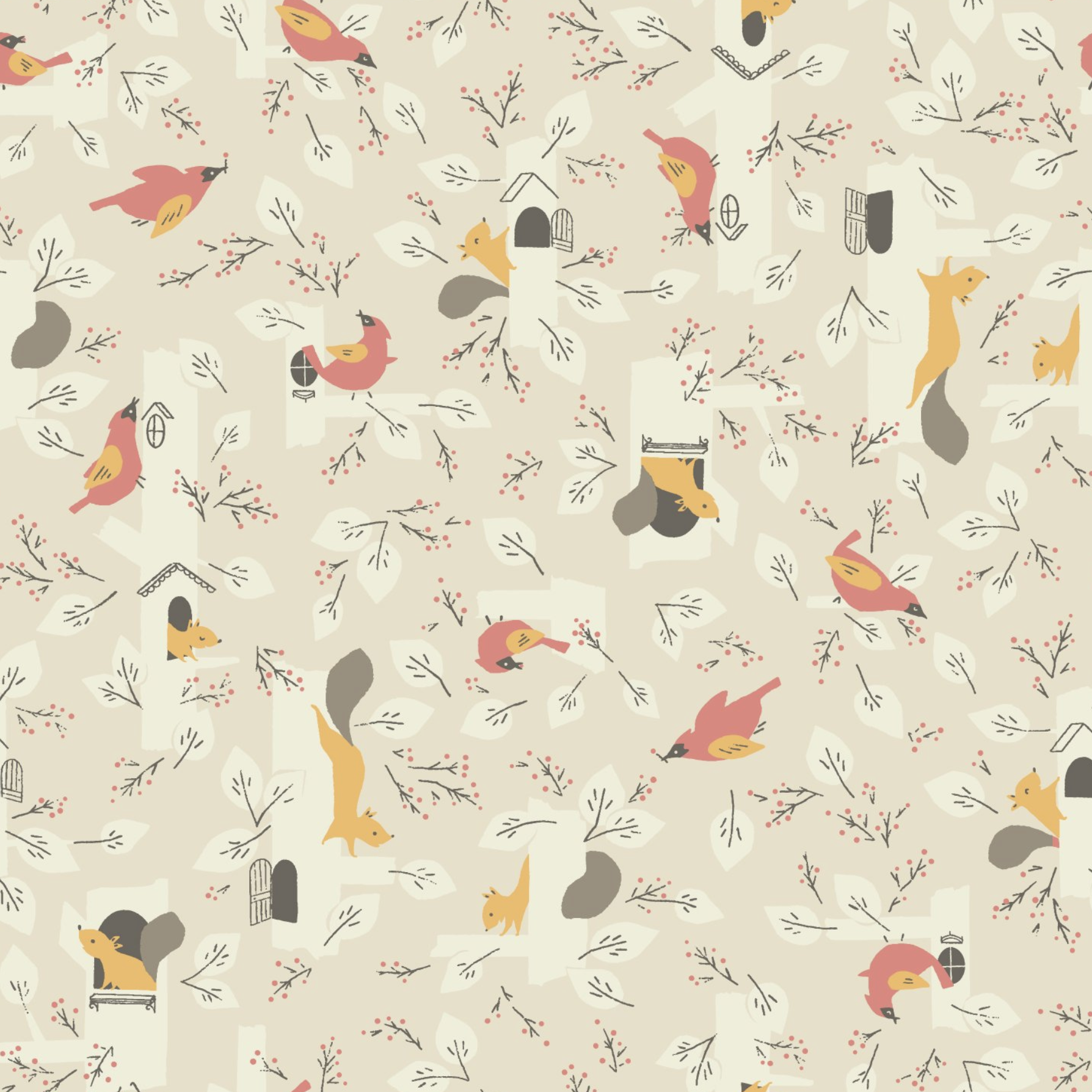 Felicity Fabrics Autumn Bursting Scamper