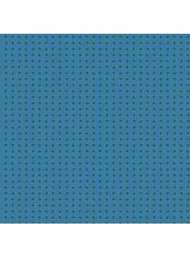 Felicity Fabrics Felicity Basics Beans Teal Blue