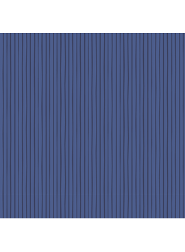 Felicity Fabrics Felicity Basics Rows Navy