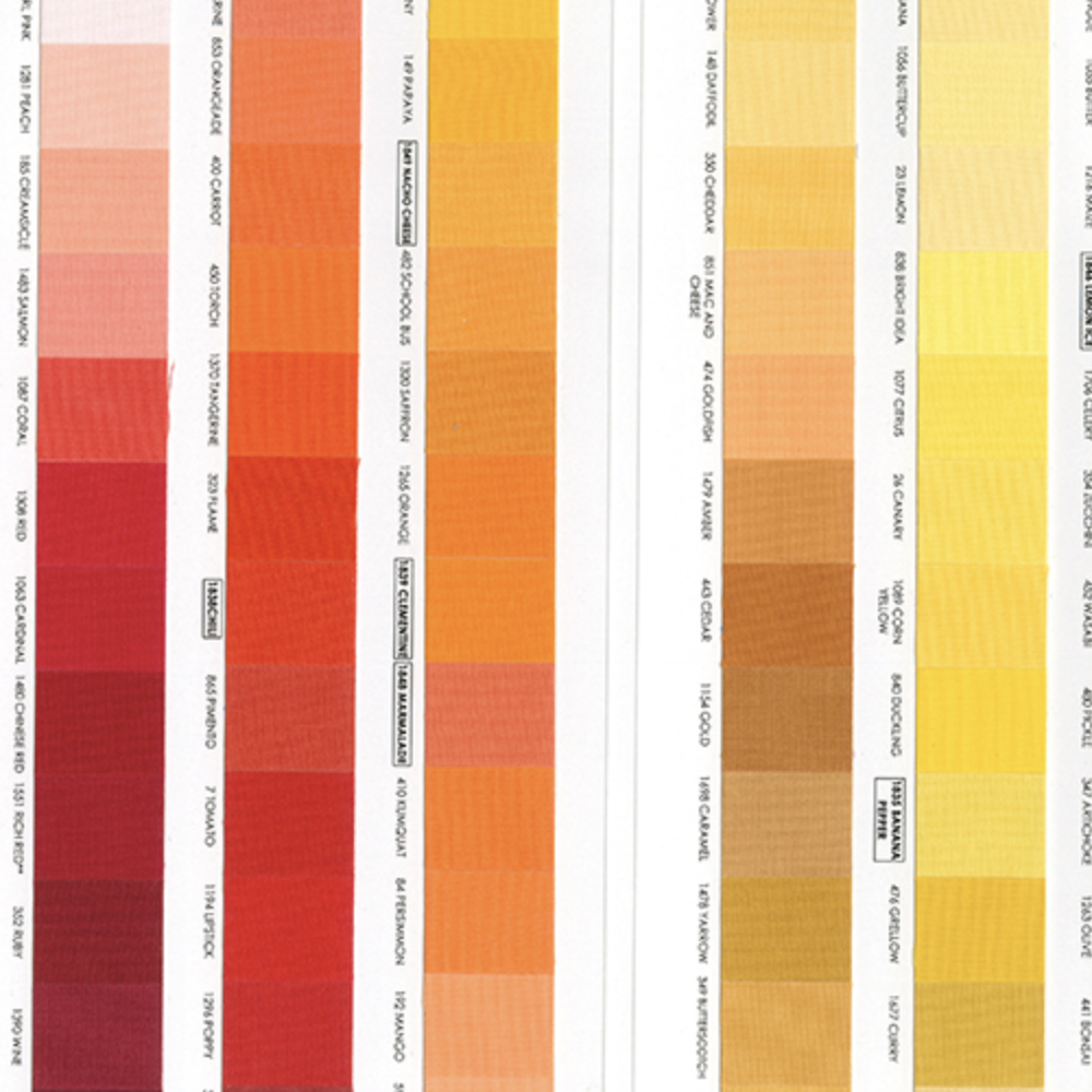 Robert Kaufman Kona Color Card 365 Colors