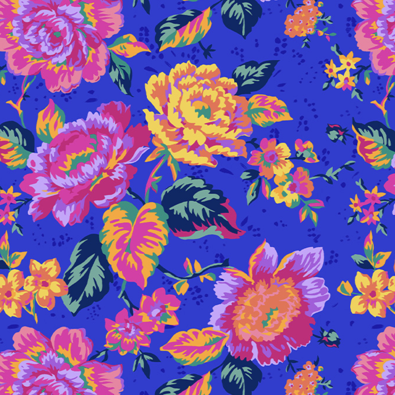 Windham Fabrics Kaleidoscope West Palm Beach Sybil Cobalt