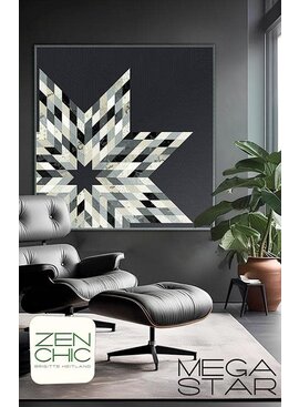 Zen Chic Zen Chic Mega Star Quilt Pattern