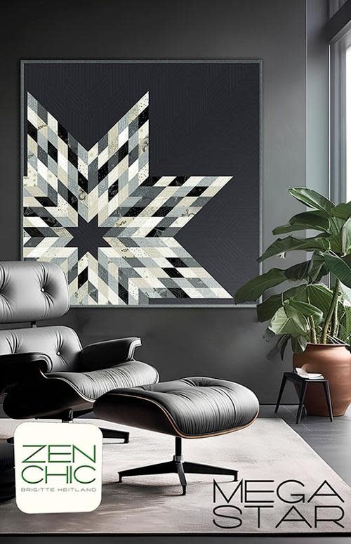 Zen Chic SALE Zen Chic Mega Star Quilt Pattern