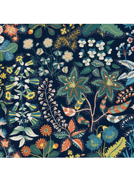 In the Beginning Whimsy Garden Navy